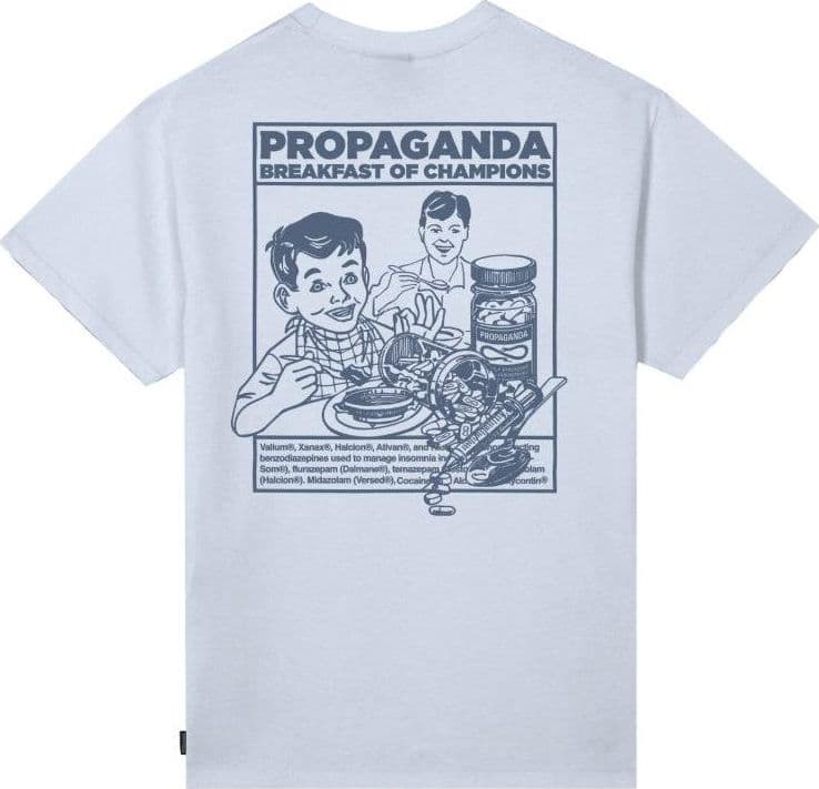 T-shirt Propaganda Champ Sky Blue - 3