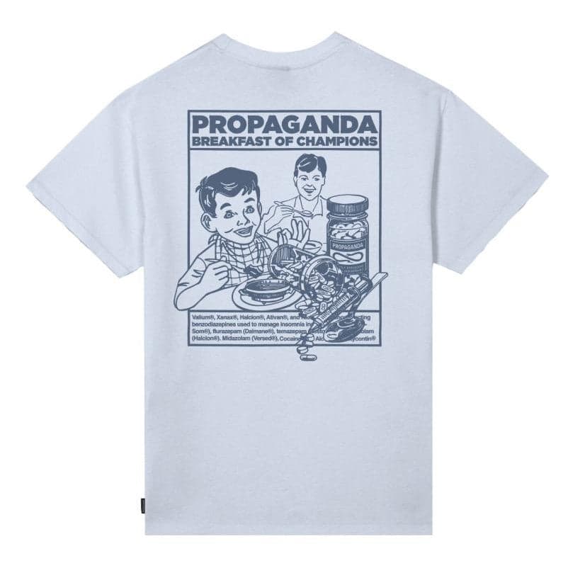 T-shirt Propaganda Champ Sky Blue - 3