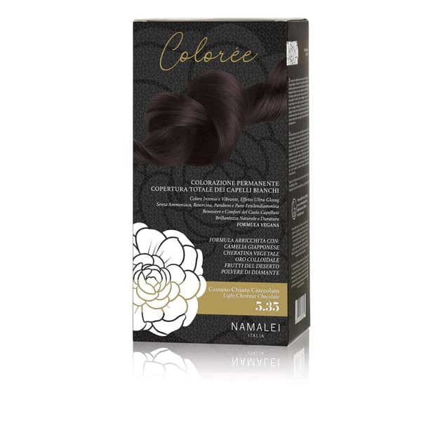 CASTANO CHIARO CIOCCOLATO 5.35 Colorazione Permanente Capelli 180ml - 2