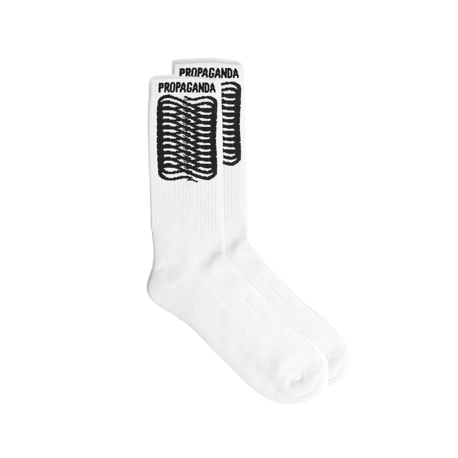 Calze Propaganda Ribs white - 2