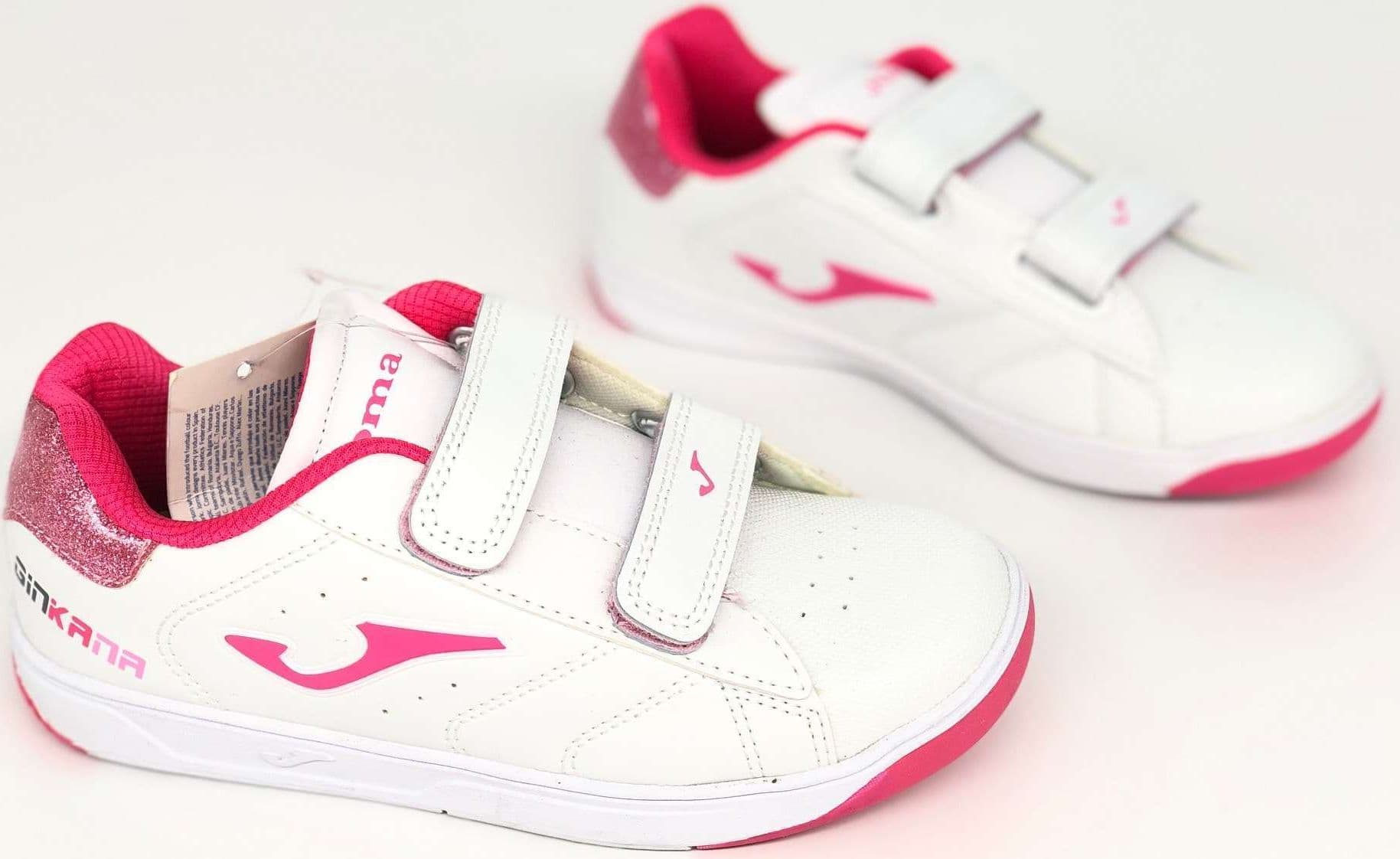 JOMA W. Ginkana. Jr Sneakers bambina bianca fucsia in Sneaker casual Calzature Durello - Agna, commercioVirtuoso.it