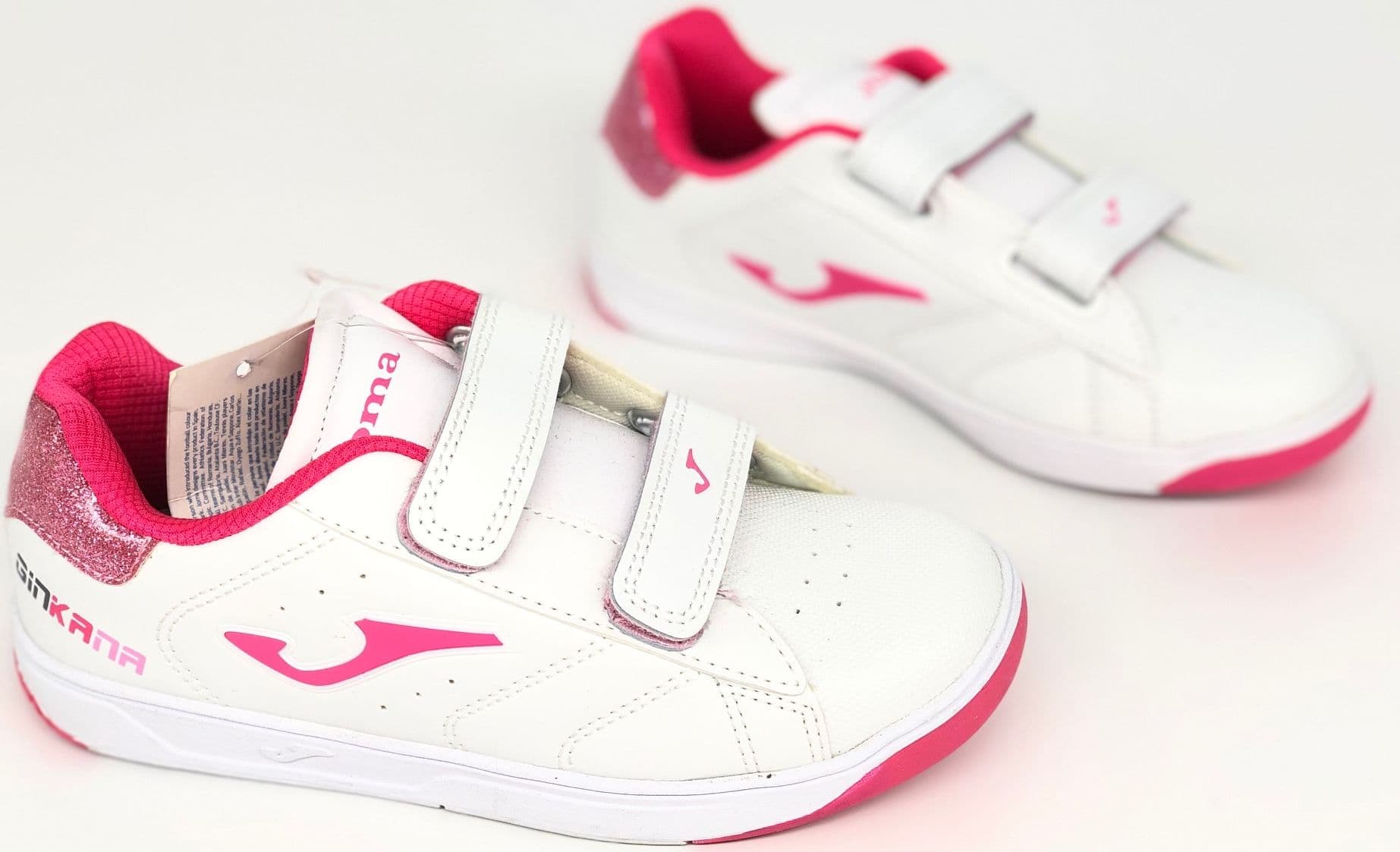 JOMA W. Ginkana. Jr Sneakers bambina bianca fucsia in Sneaker casual Calzature Durello - Agna, commercioVirtuoso.it