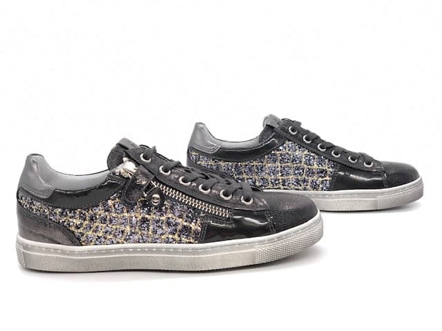 NERO GIARDINI Sneakers casual bambina antracite in Sneaker casual Calzature Durello - Agna, commercioVirtuoso.it
