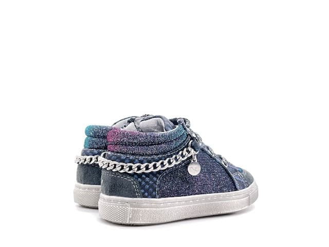 NERO GIARDINI Scarponcino Bambina Daneris Blu in Stivali Calzature Durello - Agna, commercioVirtuoso.it