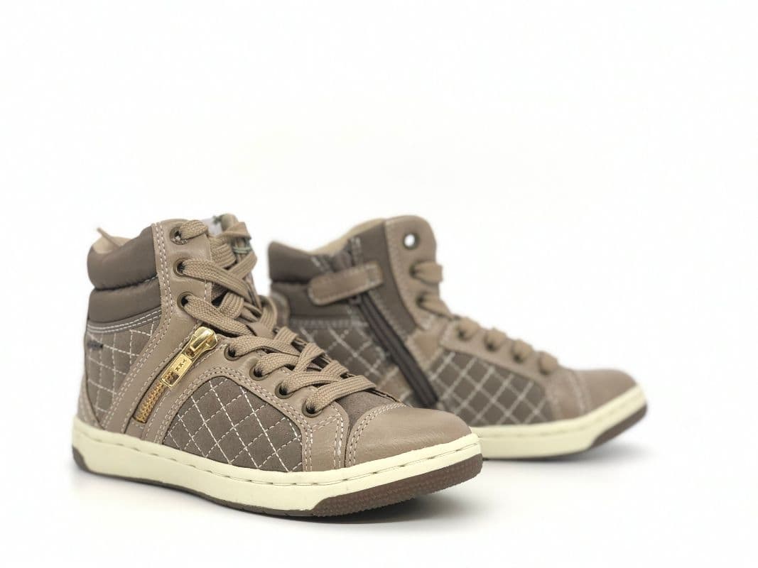 GEOX Sneakers bambina J Creamy G taupe - 5