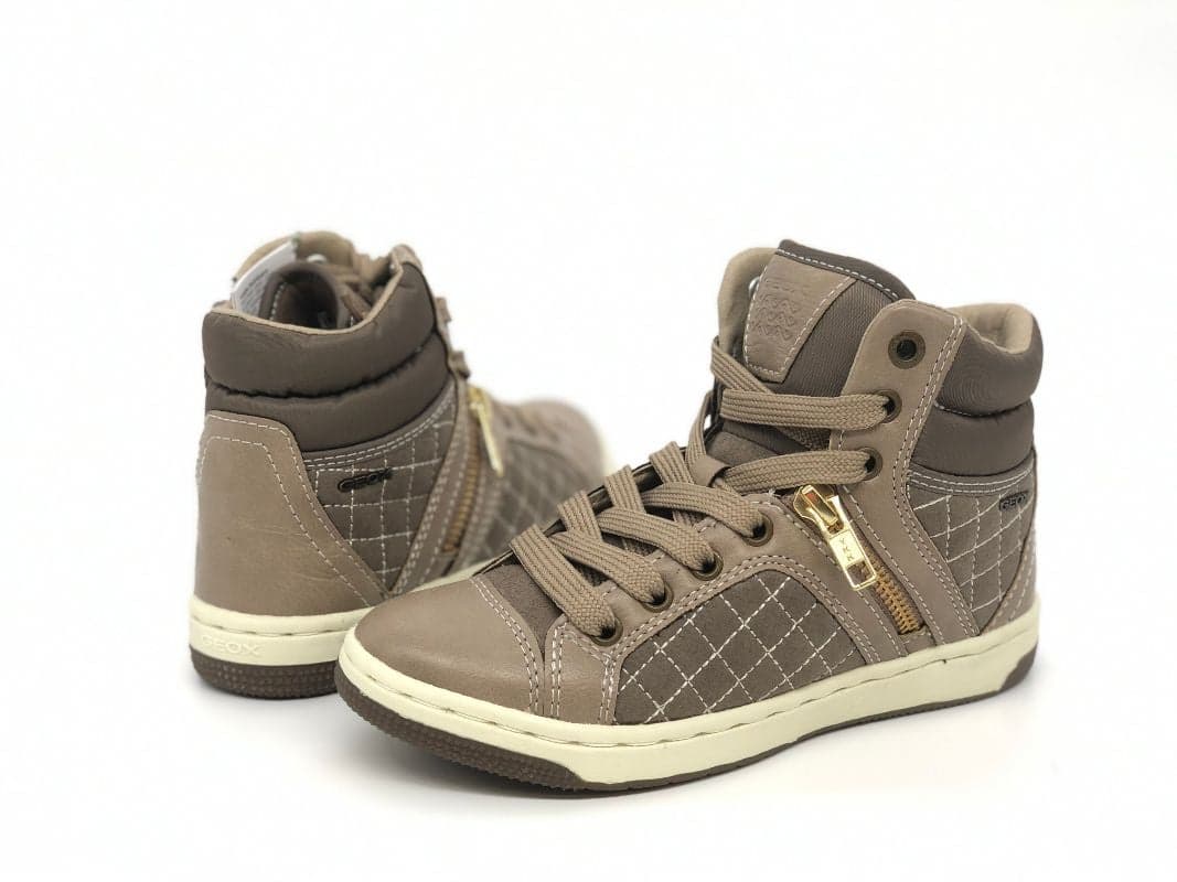 GEOX Sneakers bambina J Creamy G taupe in Sneaker casual Calzature Durello - Agna, commercioVirtuoso.it