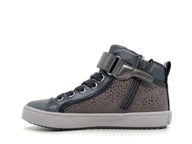 GEOX Sneakers alte bambina J KALISPERA G. I grey in Sneaker casual Calzature Durello - Agna, commercioVirtuoso.it