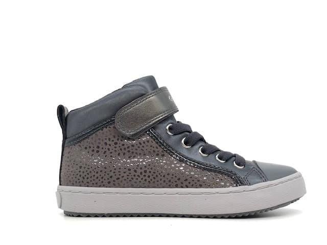 GEOX Sneakers alte bambina J KALISPERA G. I grey in Sneaker casual Calzature Durello - Agna, commercioVirtuoso.it