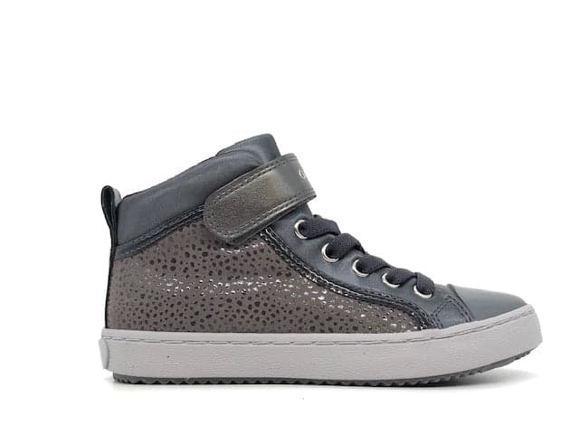 GEOX Sneakers alte bambina J KALISPERA G. I grey in Sneaker casual Calzature Durello - Agna, commercioVirtuoso.it