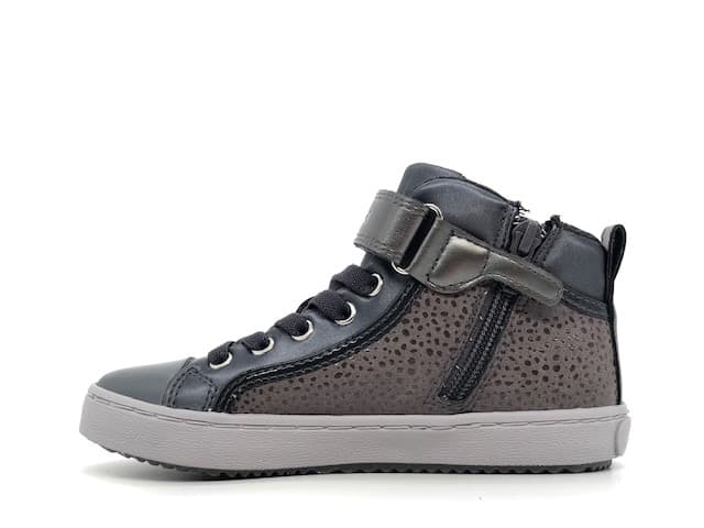 GEOX Sneakers alte bambina J KALISPERA G. I grey in Sneaker casual Calzature Durello - Agna, commercioVirtuoso.it