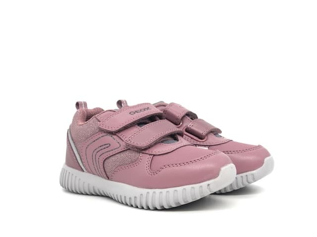 GEOX Sneakers bambina B Waviness più Silver - 7