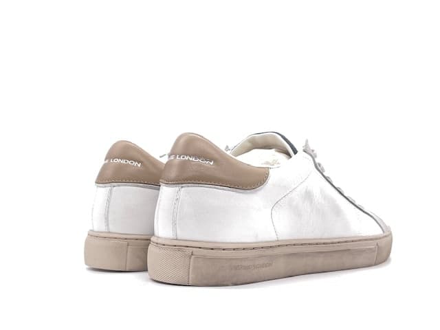 CRIME LONDON Sneakers Uomo Low Top Essential White in Sneaker casual Calzature Durello - Agna, commercioVirtuoso.it