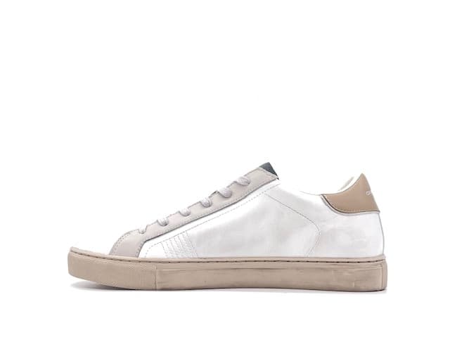 CRIME LONDON Sneakers Uomo Low Top Essential White in Sneaker casual Calzature Durello - Agna, commercioVirtuoso.it