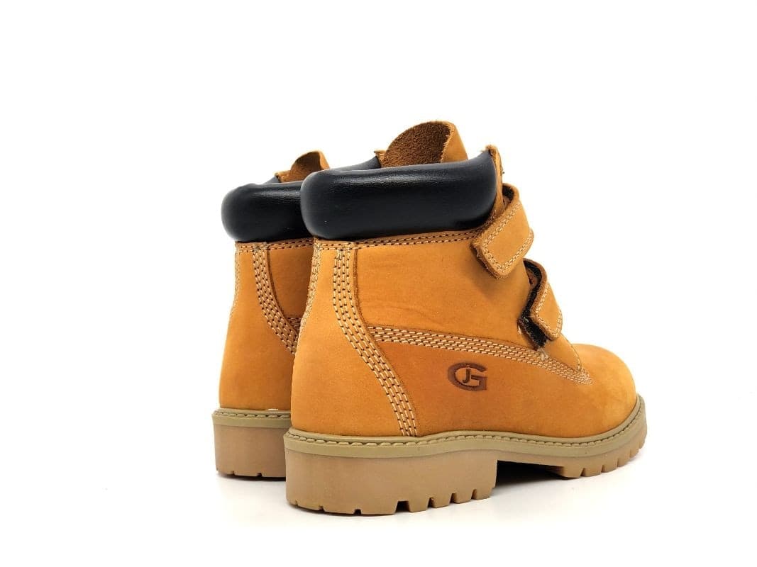 GRUNLAND Scarponcino bambino Rock Ocra con strappi in Stivali Calzature Durello - Agna, commercioVirtuoso.it