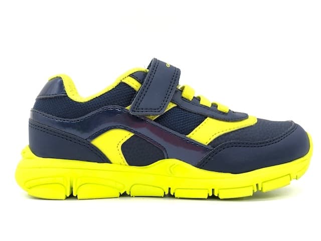 GEOX Sneakers bambino J N. Torque B. blu lime - 5