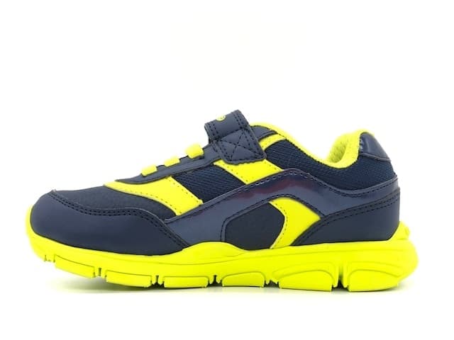GEOX Sneakers bambino J N. Torque B. blu lime in Sneaker casual Calzature Durello - Agna, commercioVirtuoso.it