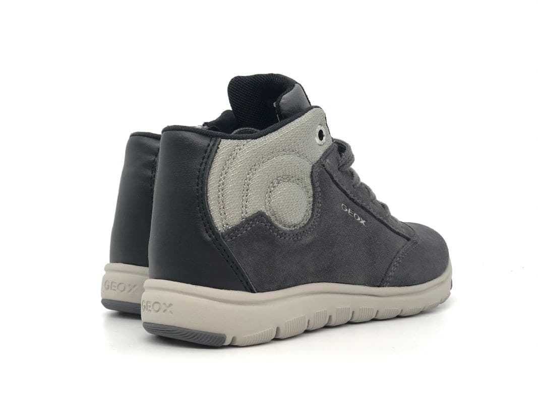 Geox Scarponcino bambino J Xunday B grigio in Scarpine primi passi Calzature Durello - Agna, commercioVirtuoso.it