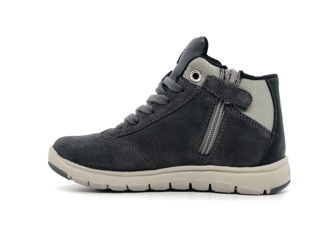 Geox Scarponcino bambino J Xunday B grigio in Scarpine primi passi Calzature Durello - Agna, commercioVirtuoso.it