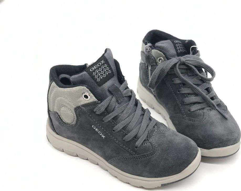 Geox Scarponcino bambino J Xunday B grigio in Scarpine primi passi Calzature Durello - Agna, commercioVirtuoso.it