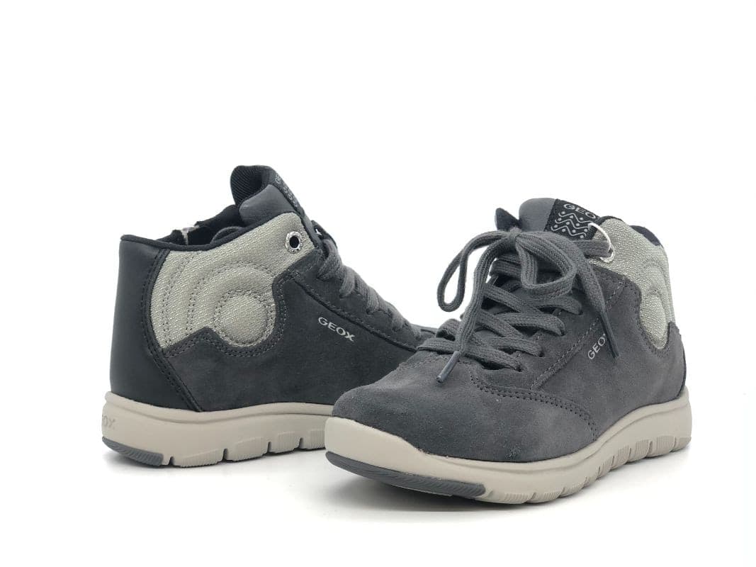 Geox Scarponcino bambino J Xunday B grigio in Scarpine primi passi Calzature Durello - Agna, commercioVirtuoso.it