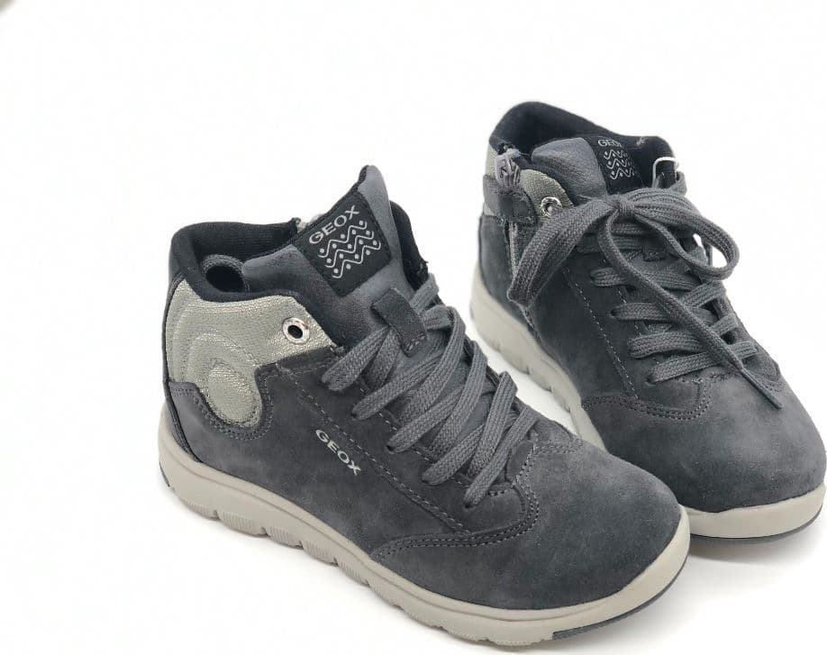 Geox Scarponcino bambino J Xunday B grigio in Scarpine primi passi Calzature Durello - Agna, commercioVirtuoso.it