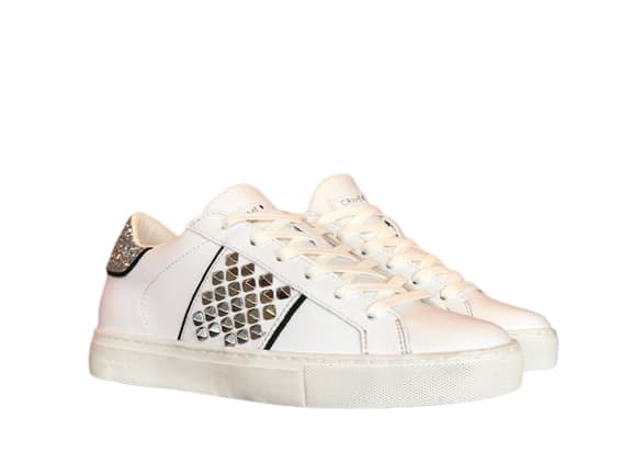 CRIME LONDON Sneakers Low Top Essential con borchie - 5