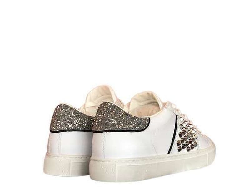 CRIME LONDON Sneakers Low Top Essential con borchie in Sneaker casual Calzature Durello - Agna, commercioVirtuoso.it