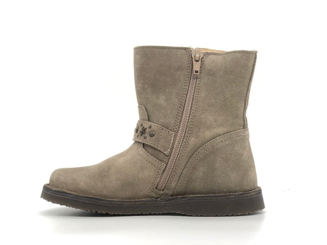 GRUNLAND Stivaletto bambina Ivan taupe in Stivali Calzature Durello - Agna, commercioVirtuoso.it