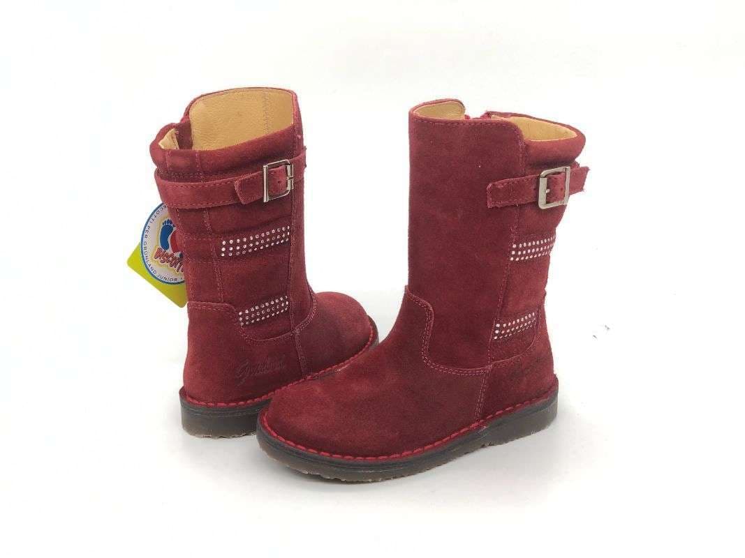 GRUNLAND Junior Stivaletto bambina Ivan rosso in Stivali Calzature Durello - Agna, commercioVirtuoso.it