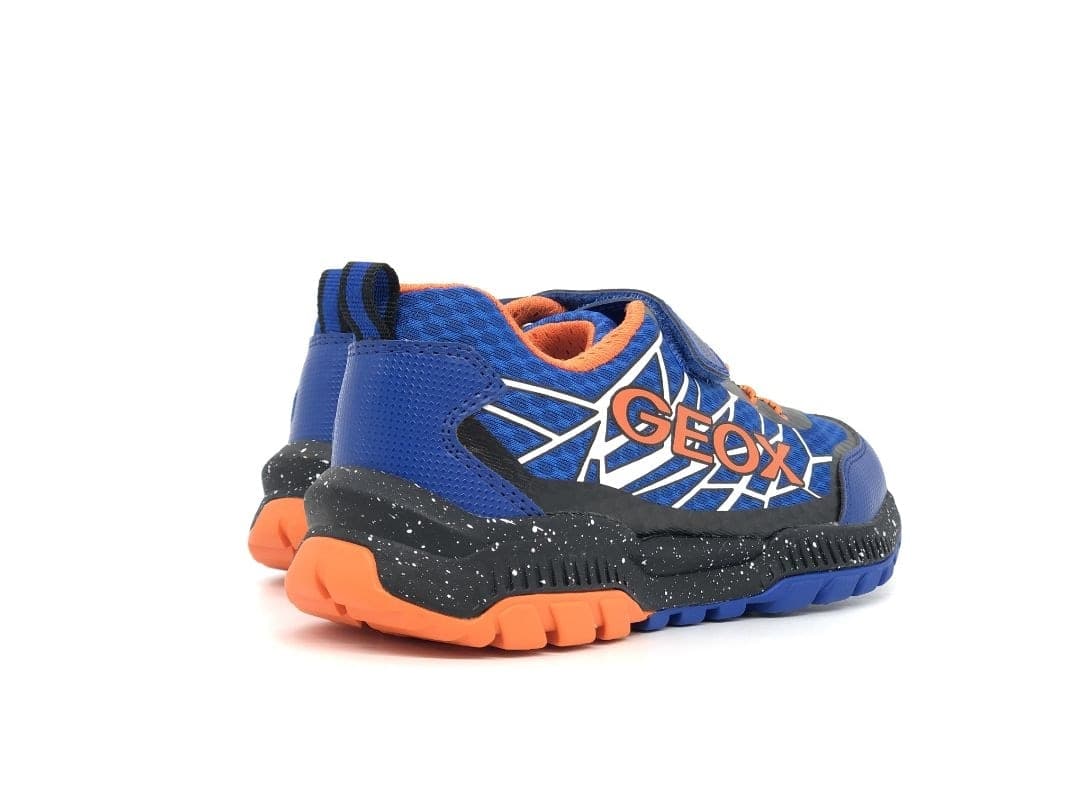 GEOX Sneakers bambino J Tuono B Royal Arancione in Sneaker casual Calzature Durello - Agna, commercioVirtuoso.it