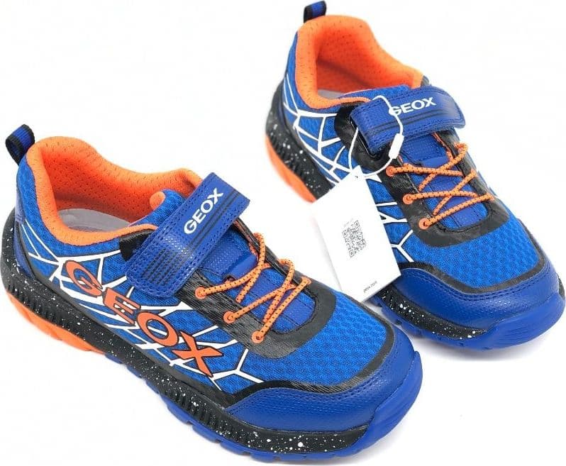 GEOX Sneakers bambino J Tuono B Royal Arancione in Sneaker casual Calzature Durello - Agna, commercioVirtuoso.it