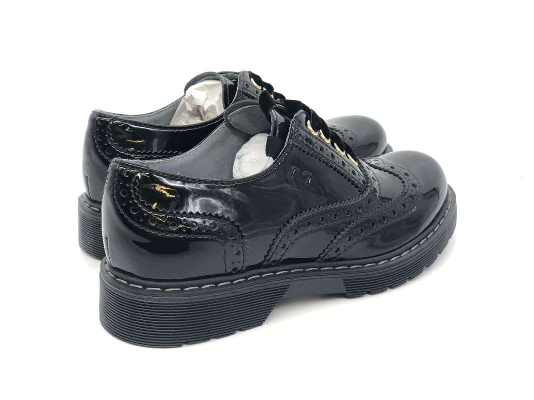 NERO GIARDINI Francesine bambina stile inglese in Ballerine Calzature Durello - Agna, commercioVirtuoso.it