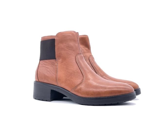 ENVAL SOFT Stivaletto Donna Vitello Cognac - 6