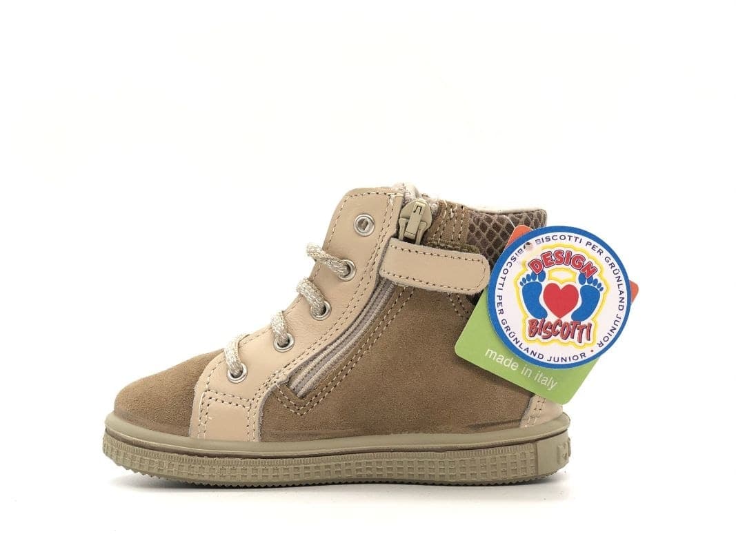GRUNLAND Junior Primi Passi bambina Wind beige in Sandali Calzature Durello - Agna, commercioVirtuoso.it
