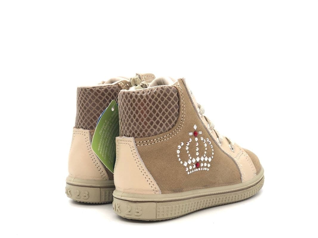 GRUNLAND Junior Primi Passi bambina Wind beige in Sandali Calzature Durello - Agna, commercioVirtuoso.it