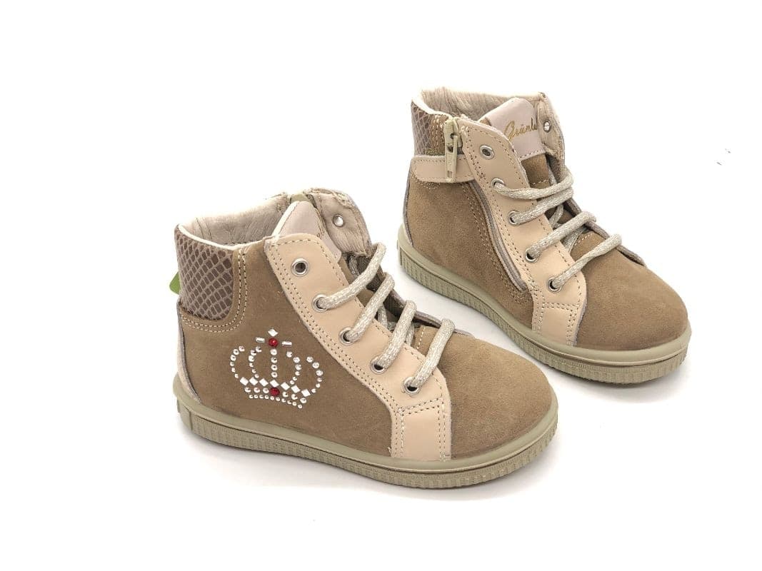 GRUNLAND Junior Primi Passi bambina Wind beige in Sandali Calzature Durello - Agna, commercioVirtuoso.it