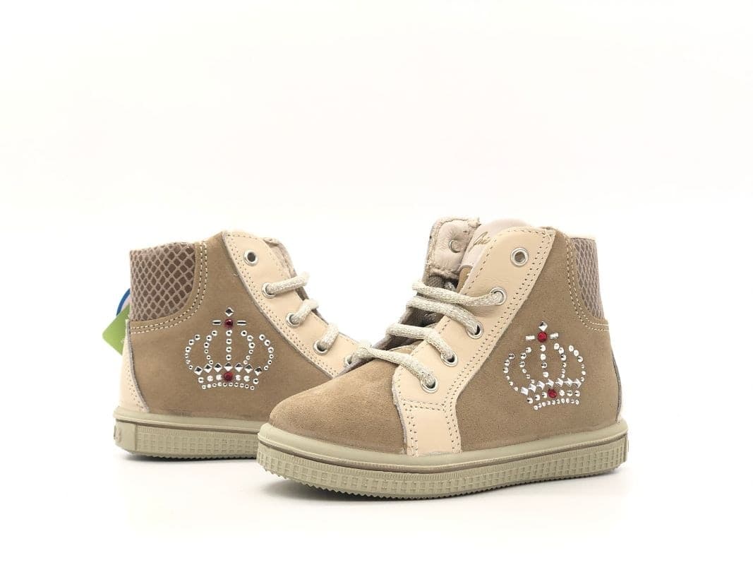 GRUNLAND Junior Primi Passi bambina Wind beige in Sandali Calzature Durello - Agna, commercioVirtuoso.it