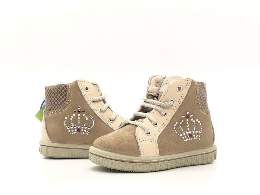 GRUNLAND Junior Primi Passi bambina Wind beige in Sandali Calzature Durello - Agna, commercioVirtuoso.it