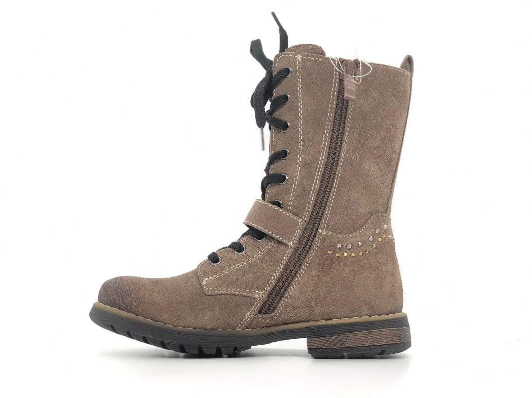 GRUNLAND Junior Stivaletto bambina Arms taupe in Stivali Calzature Durello - Agna, commercioVirtuoso.it