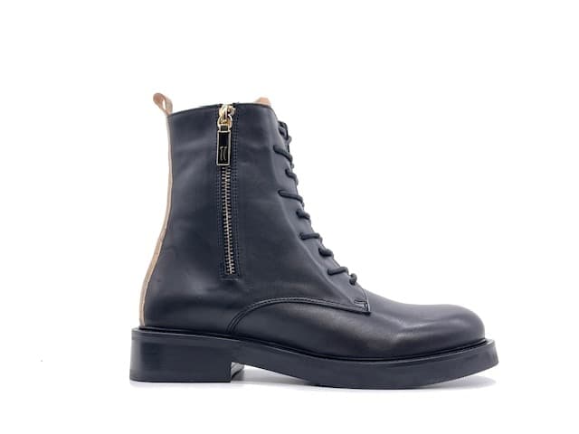 ALVIERO MARTINI 1^ CLASSE Anfibi donna Z 0304 578B Black in Stivali Calzature Durello - Agna, commercioVirtuoso.it