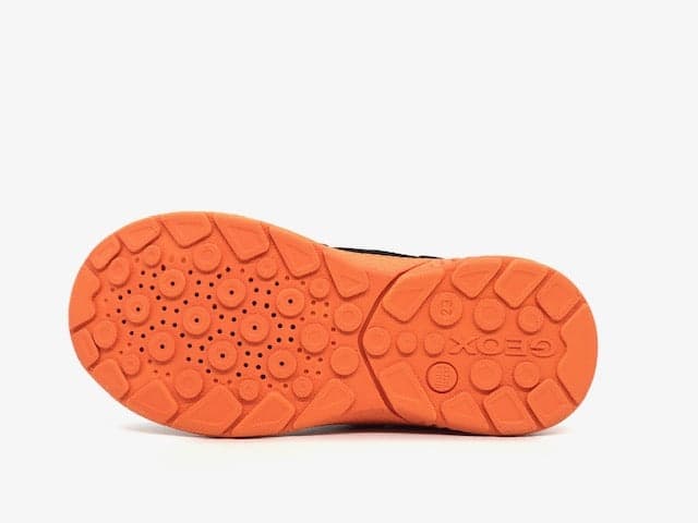GEOX Sneakers bambino J SVETH B. A black orange in Sneaker casual Calzature Durello - Agna, commercioVirtuoso.it