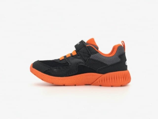 GEOX Sneakers bambino J SVETH B. A black orange in Sneaker casual Calzature Durello - Agna, commercioVirtuoso.it