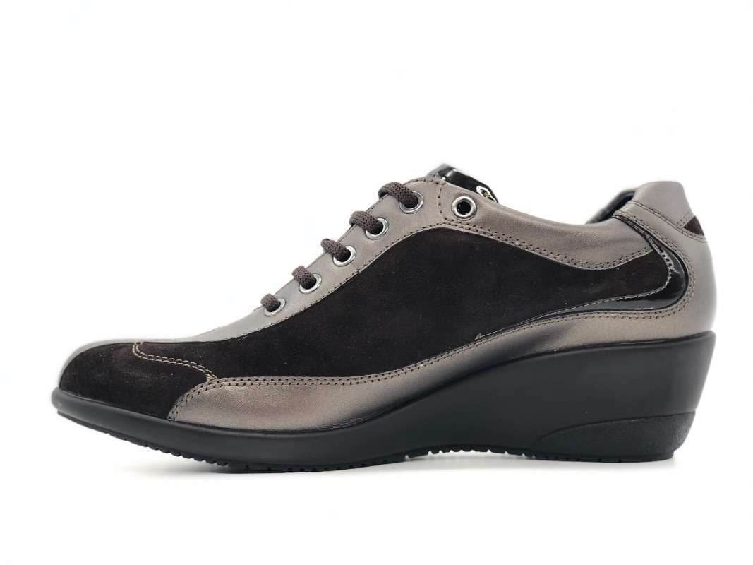 Stonefly Sneakers donna Frey marrone scuro in Sneaker casual Calzature Durello - Agna, commercioVirtuoso.it