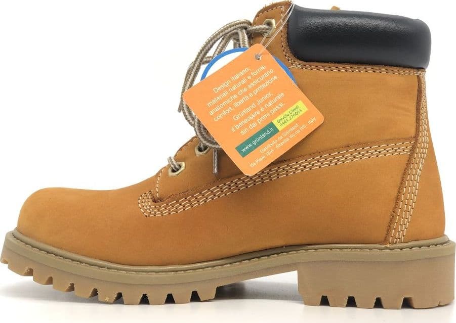 GRUNLAND Scarponcino bambino Rock Ocra
