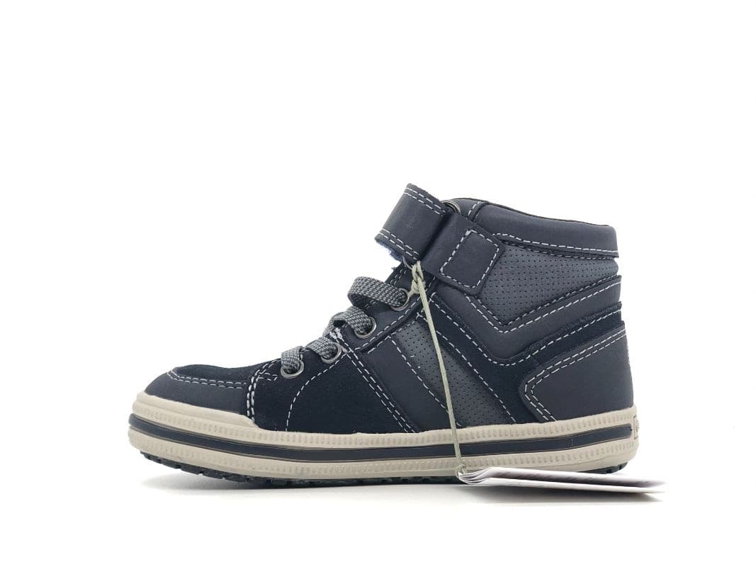 GEOX Sneakers alta bambino J Elvis D blu grigio in Sneaker casual Calzature Durello - Agna, commercioVirtuoso.it