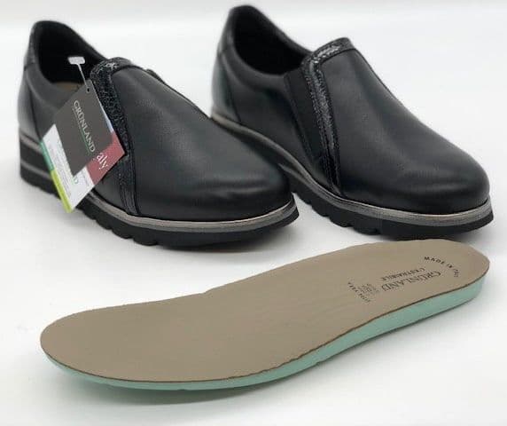 GRUNLAND Sneakers donna SC502278 Nero in Sneaker casual Calzature Durello - Agna, commercioVirtuoso.it