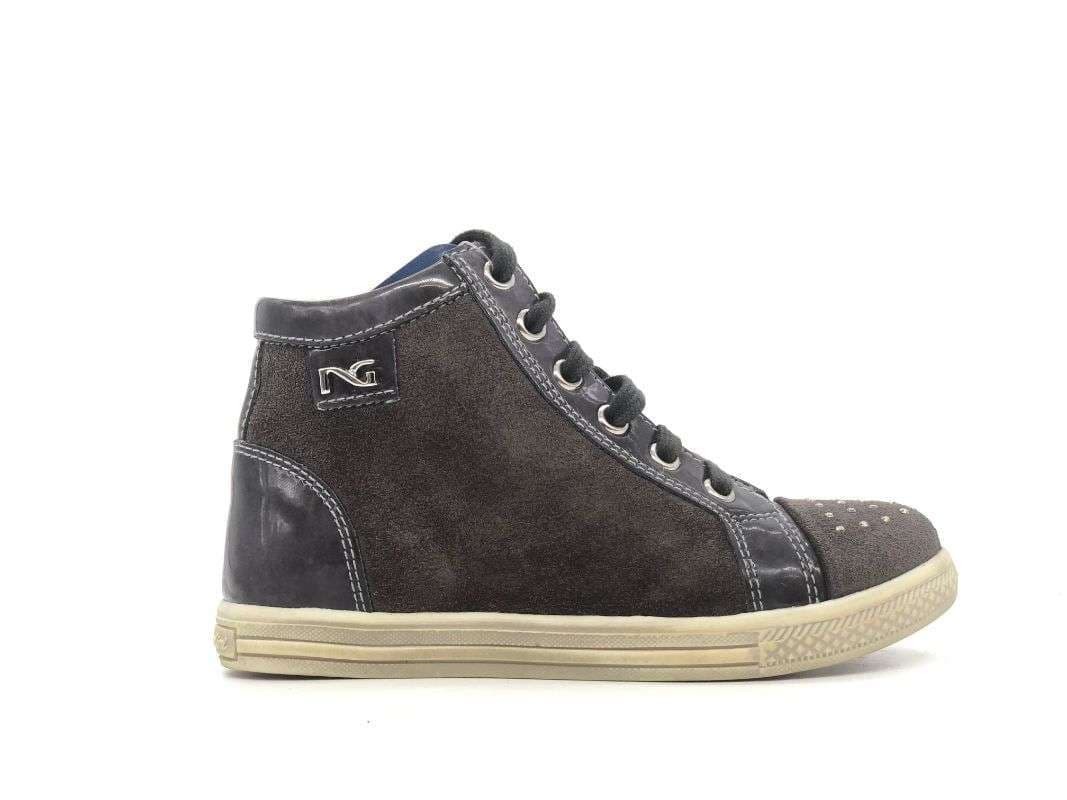 NERO GIARDINI Sneakers alta bambina carbone antra in Sneaker casual Calzature Durello - Agna, commercioVirtuoso.it