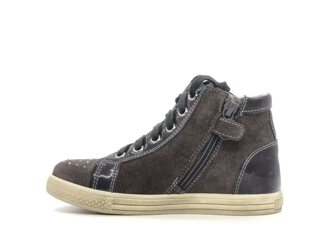 NERO GIARDINI Sneakers alta bambina carbone antra in Sneaker casual Calzature Durello - Agna, commercioVirtuoso.it