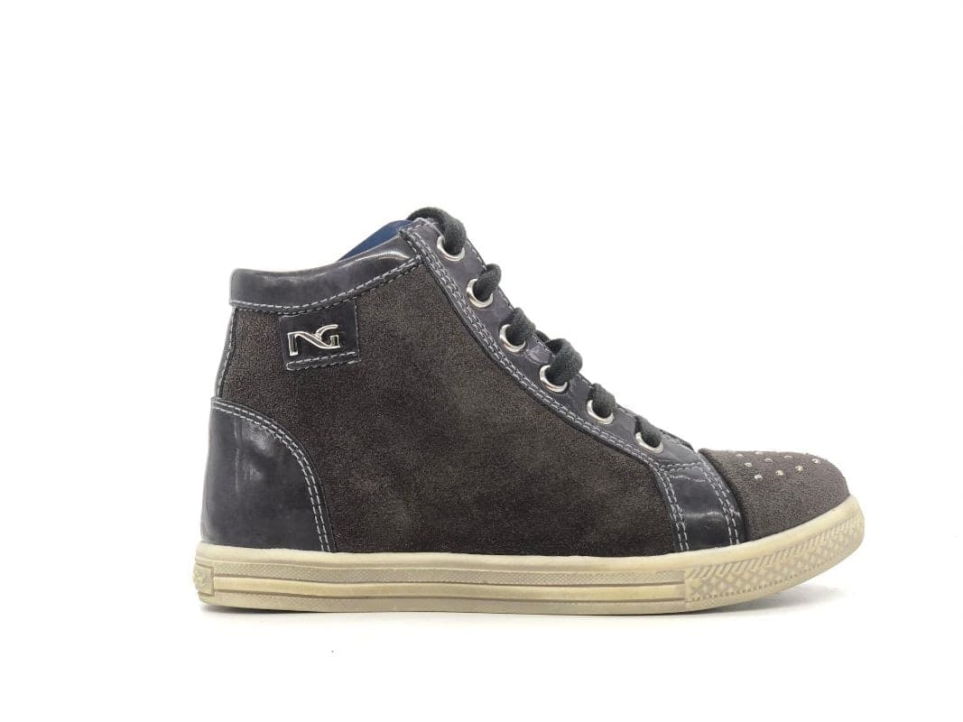 NERO GIARDINI Sneakers alta bambina carbone antra in Sneaker casual Calzature Durello - Agna, commercioVirtuoso.it