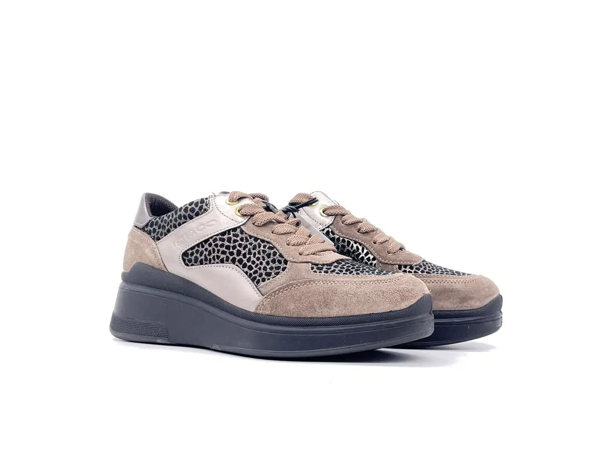 IGI &amp; CO. Sneakers Donna Grigio Fango - 5